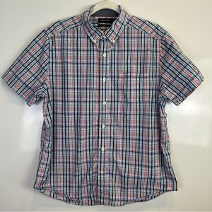 2/$30 Nautica Men's Blue Plaid Shirt